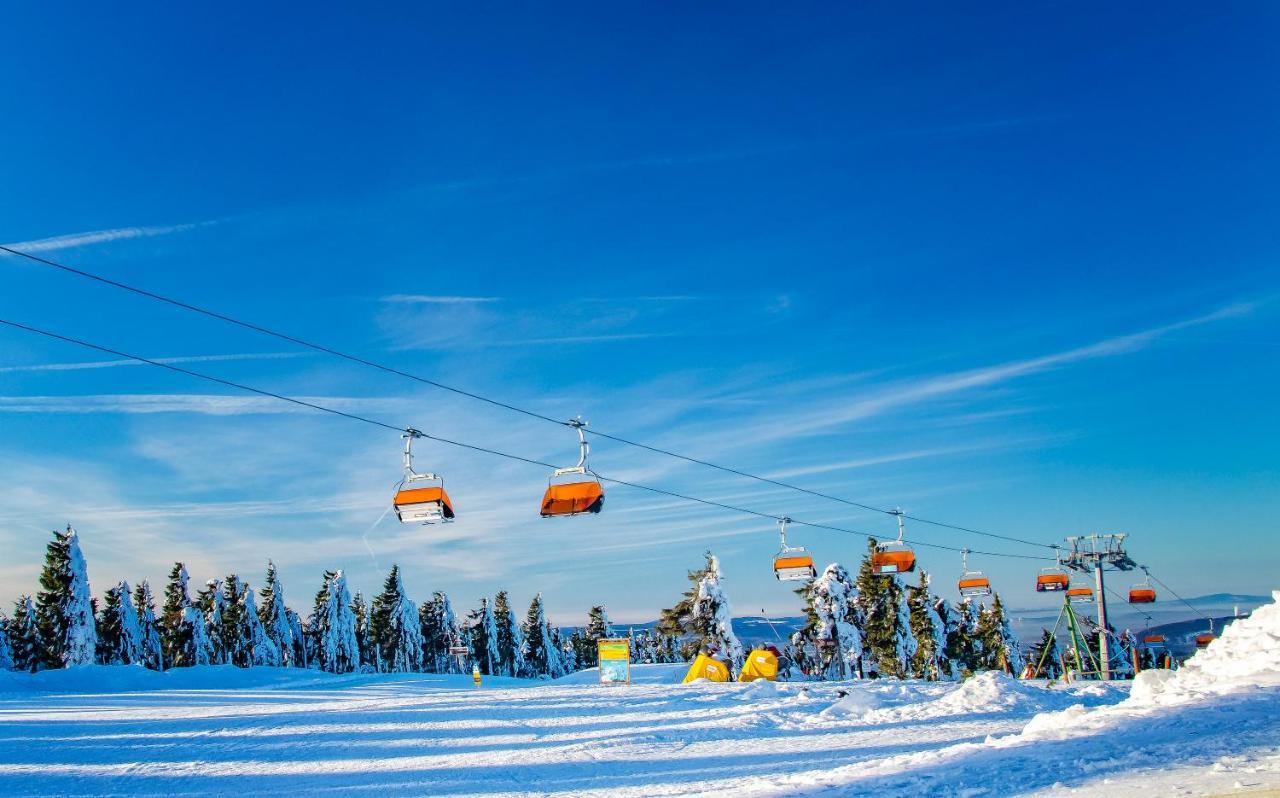 Ski Berg Klinovec Loučná pod Klínovcem Bagian luar foto