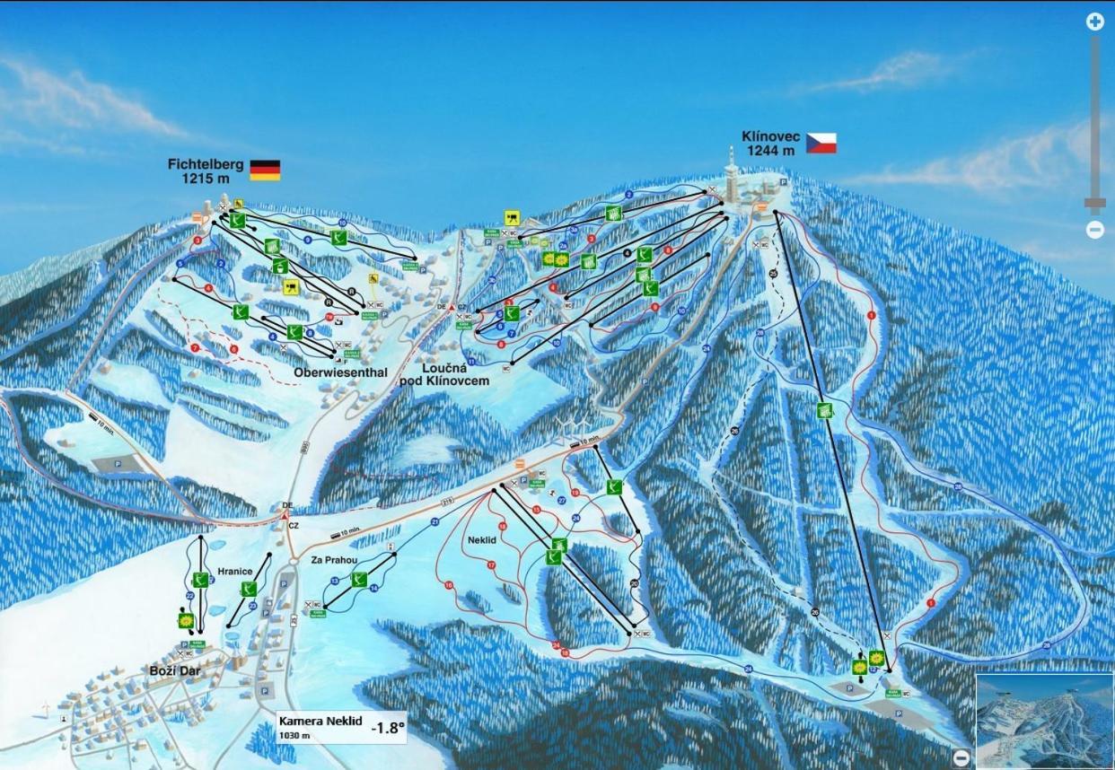 Ski Berg Klinovec Loučná pod Klínovcem Bagian luar foto